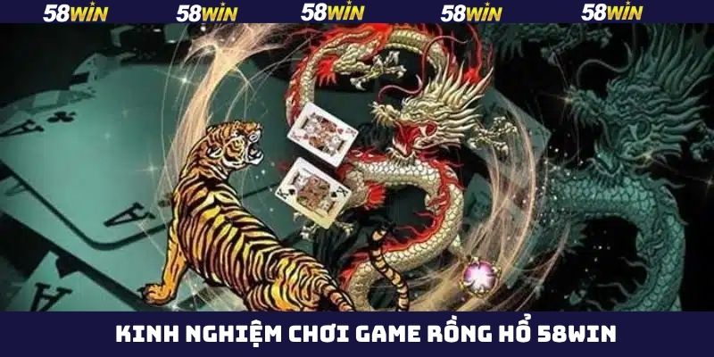 Mẹo chơi rồng hổ 58Win hiệu quả cho người mới