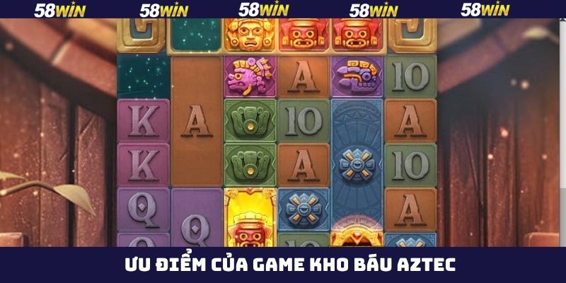 Điểm nổi bật thu hút của game kho báu Aztec
