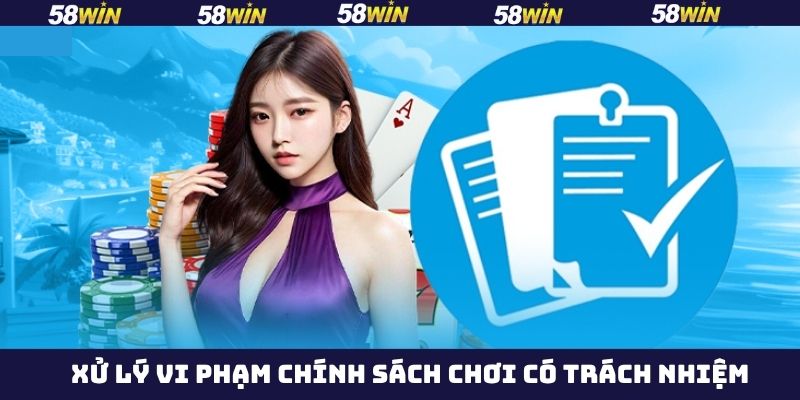 Xử lý hội viên vi phạm cá cược có trách nhiệm